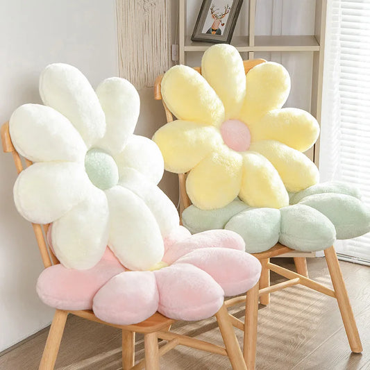 The Pillow Petal: Flower Plush Throw Pillow