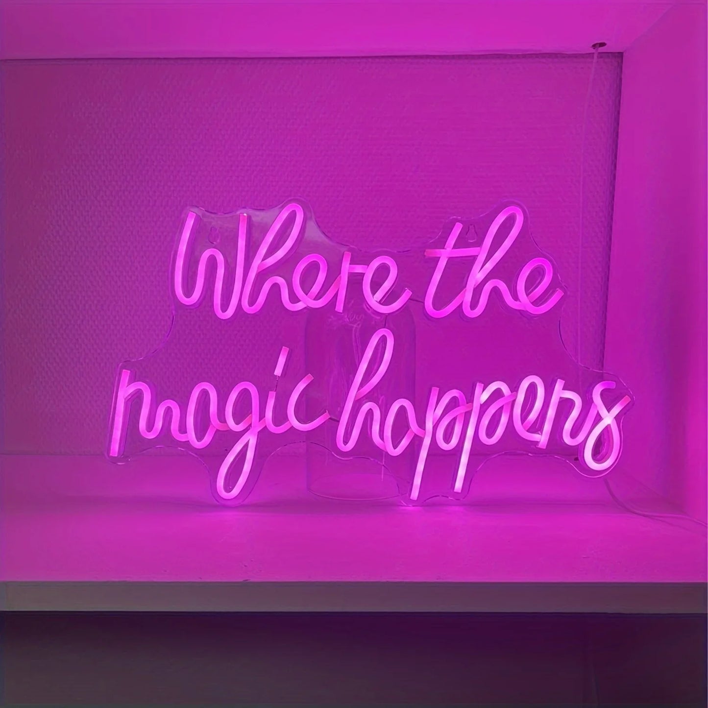 LED Wall Neon Sign - Where the Magic Happens