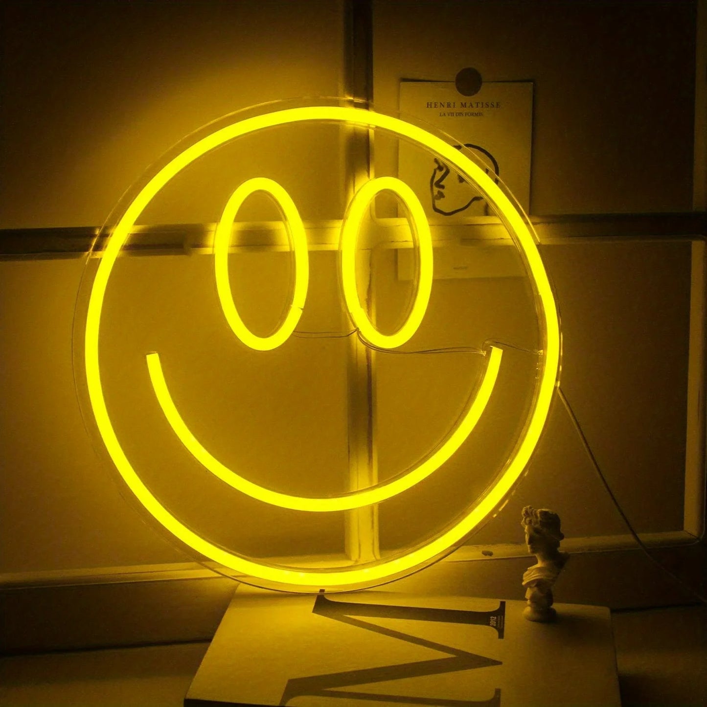 Smile Face LED Neon Sign