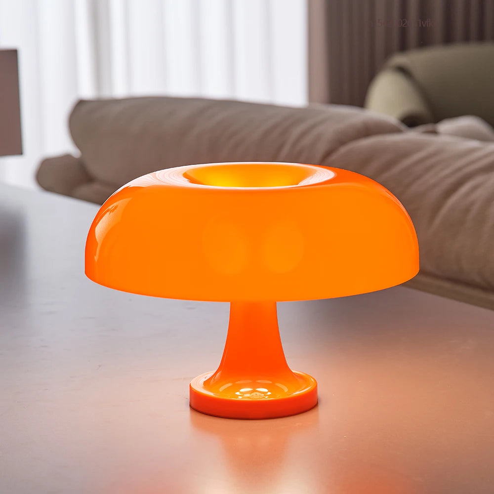 The Shroom: Mushroom Shaped Nordic Desk/Bed Side Table Lamp